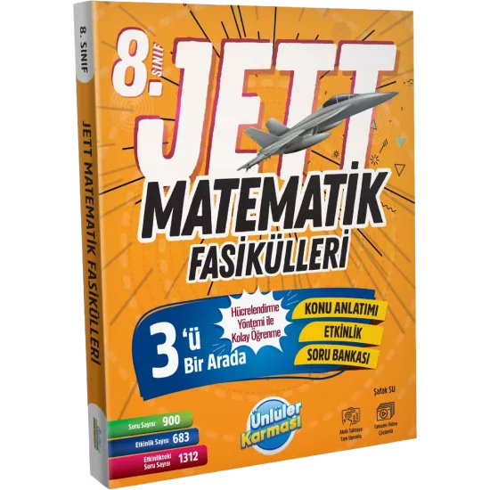 8. Sınıf Matematik Jett Fasikülleri Ünlüler Karması