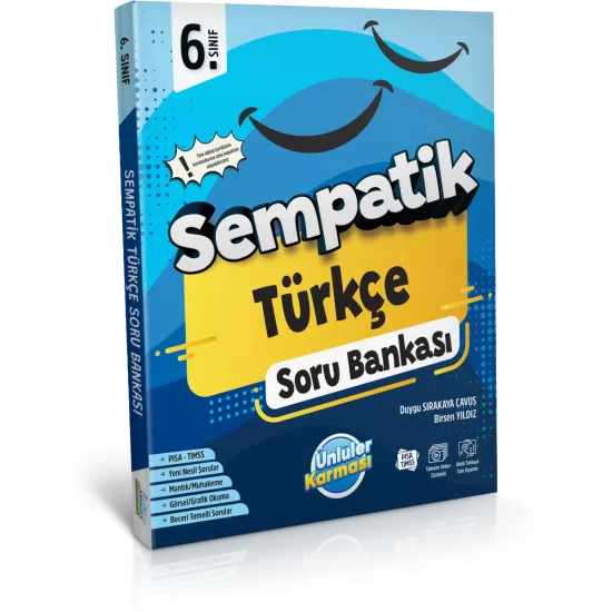 6. Sınıf Türkçe Sempatik Soru Bankası Ünlüler Karması