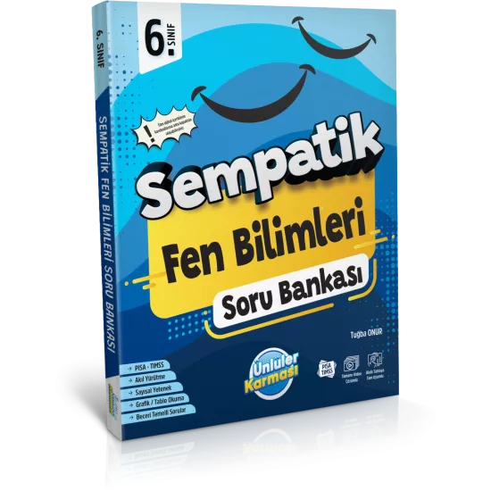 6. Sınıf Fen Bilimleri Sempatik Soru Bankası Ünlüler Karması