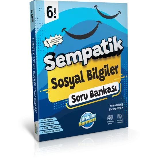 6. Sınıf Sosyal Bilgiler Sempatik Soru Bankası Ünlüler Karması