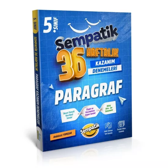 5. Sınıf Paragraf 36 Haftalık Kazanım Denemeleri Ünlüler Karması