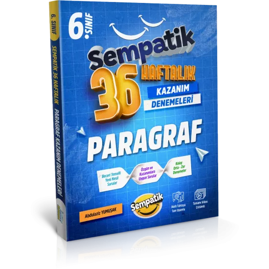 6. Sınıf Paragraf 36 Haftalık Kazanım Denemeleri Ünlüler Karması