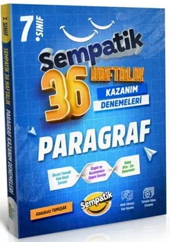 7. Sınıf Paragraf 36 Haftalık Kazanım Denemeleri Ünlüler Karması - Hemen Satın Al