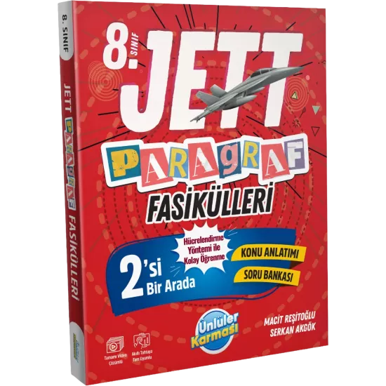 8. Sınıf Paragraf Jett Fasikülleri Ünlüler Karması