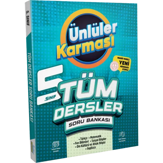 5. Sınıf Tüm Dersler Soru Bankası Ünlüler Karması
