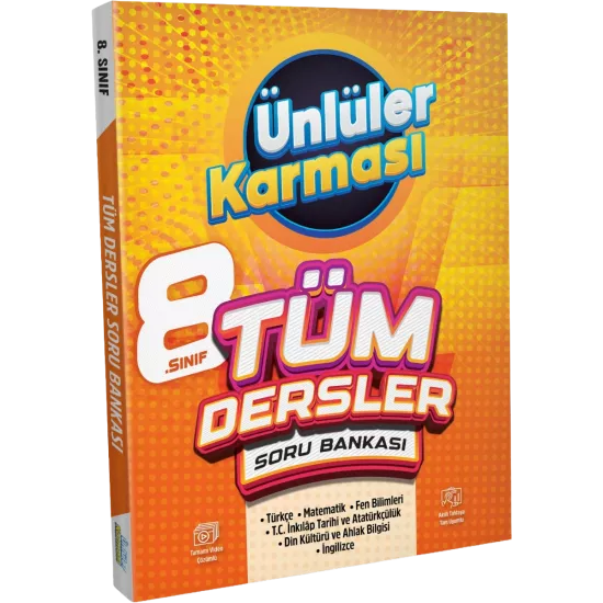 8. Sınıf Tüm Dersler Soru Bankası Ünlüler Karması