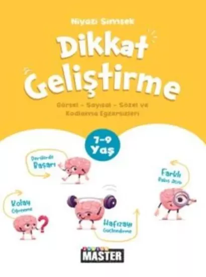 7 ve 9 Yaş Junior Master Dikkat Geliştirme Egzersizleri Okyanus Yayıncılık - Hemen Satın Al
