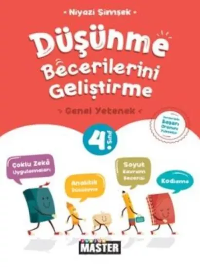 4. Sınıf Junior Master Düşünme Becerilerini Geliştirme Genel Yetenek Okyanus Yayıncılık - Hemen Satın Al