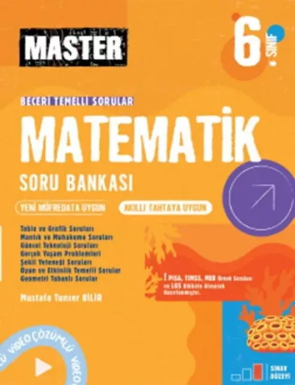 6. Sınıf Master Matematik Soru Bankası Okyanus Yayıncılık - Hemen Satın Al