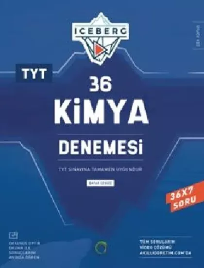 TYT Kimya Iceberg 36 Deneme Okyanus Yayıncılık - Hemen Satın Al
