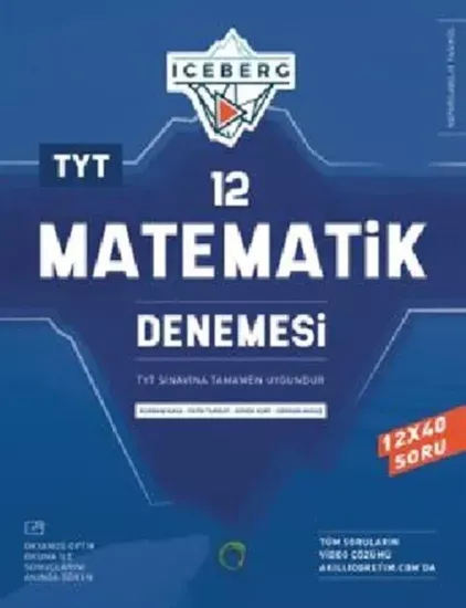 TYT Matematik Iceberg 12 Deneme Okyanus Yayıncılık - Hemen Satın Al