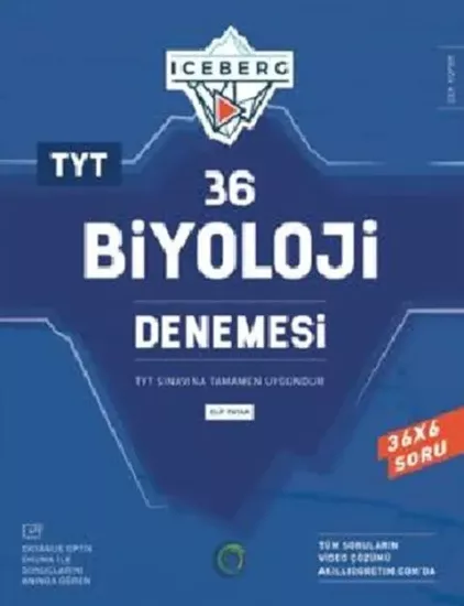 TYT Biyoloji Iceberg 36 Deneme Okyanus Yayıncılık - Hemen Satın Al