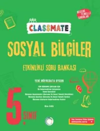 5. Sınıf Sosyal Bilgiler Classmate Etkinlikli Soru Bankası Okyanus Yayıncılık - Hemen Satın Al
