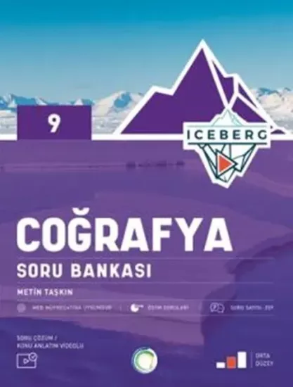 9. Sınıf Coğrafya Iceberg Soru Bankası Okyanus Yayıncılık - Hemen Satın Al
