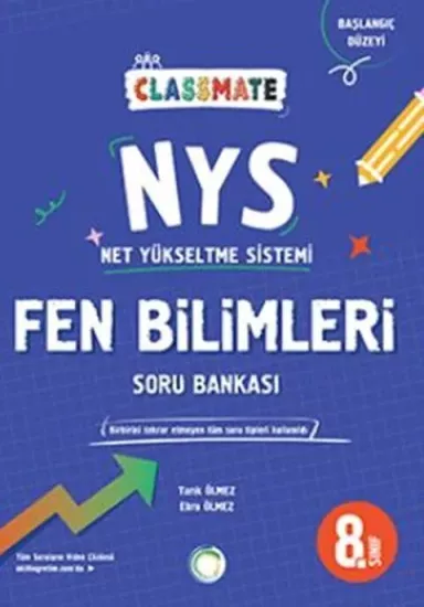 8. Sınıf Fen Bilimleri Classmate NYS Soru Bankası Okyanus Yayıncılık - Hemen Satın Al