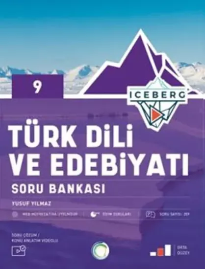 9. Sınıf Türk Dili ve Edebiyatı Iceberg Soru Bankası Okyanus Yayıncılık - Hemen Satın Al