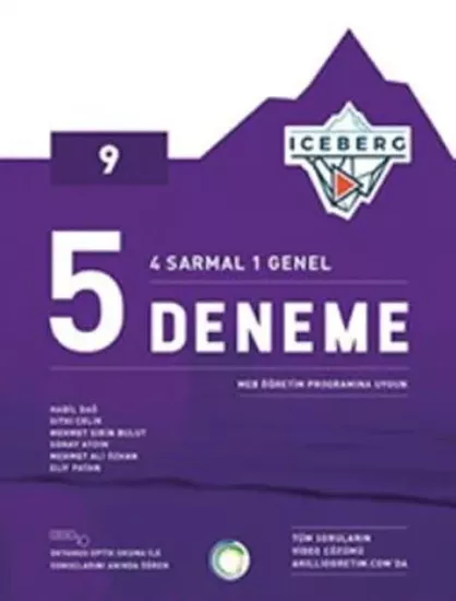 9. Sınıf Iceberg 5 li Deneme Okyanus Yayıncılık - Hemen Satın Al