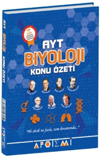 AYT Biyoloji Konu Özeti Apotemi Yayınları