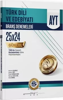 Bilgi Sarmal AYT Türk Dili ve Edebiyatı 25 x 24 Branş Denemeleri Bilgi Sarmal Yayınları - Hemen Satın Al