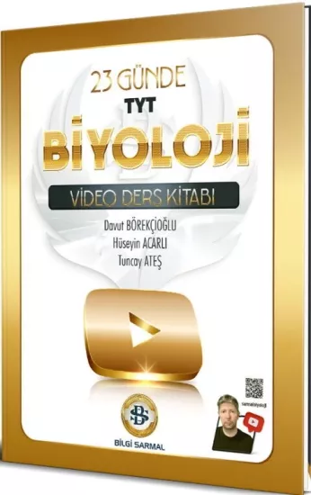 Bilgi Sarmal TYT Biyoloji 23 Günde Video Ders Kitabı Bilgi Sarmal Yayınları - Hemen Satın Al