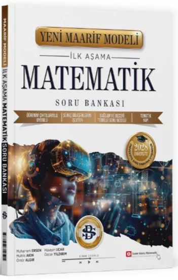 Bilgi Sarmal Üniversiteye Hazırlık Matematik İlk Aşama Maarif Model Soru Bankası Bilgi Sarmal Yayınları - Hemen Satın Al