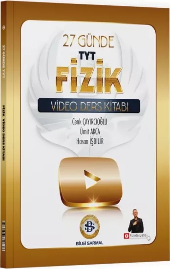 Bilgi Sarmal TYT Fizik 27 Günde Video Ders Kitabı Bilgi Sarmal Yayınları - Hemen Satın Al