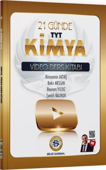 Bilgi Sarmal TYT Kimya 21 Günde Video Ders Kitabı Bilgi Sarmal Yayınları - Hemen Satın Al