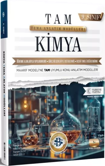 Bilgi Sarmal 9. Sınıf Kimya Tema Konu Anlatım Modülleri Bilgi Sarmal Yayınları - Hemen Satın Al