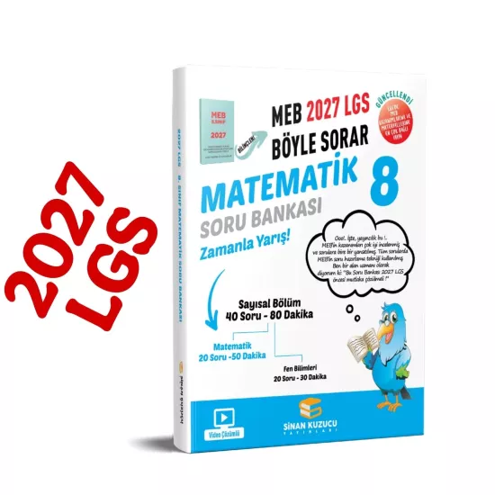 8. Sınıf Matematik Soru Bankası Sinan Kuzucu Yayınları