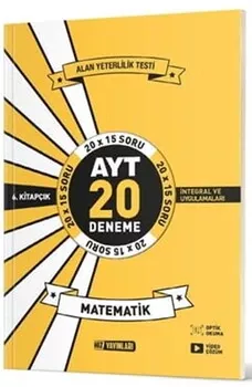 AYT Matematik 20 li İkinci Dönem Deneme 6. Kitap Hız Yayınları - Hemen Satın Al