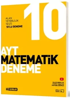 AYT Matematik 10 lu Deneme Hız Yayınları - Hemen Satın Al