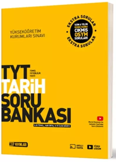 TYT Tarih Soru Bankası Hız Yayınları - Hemen Satın Al