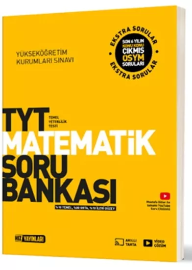 TYT Matematik Soru Bankası Hız Yayınları - Hemen Satın Al
