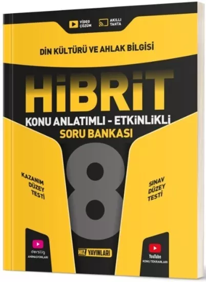 8. Sınıf Hibrit Din Soru Bankası Hız Yayınları