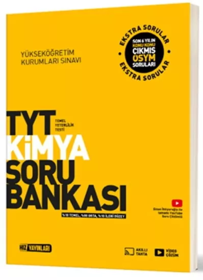 TYT Kimya Soru Bankası Hız Yayınları - Hemen Satın Al