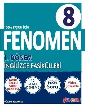 Fenomen Okul Yayınları 8. Sınıf İngilizce 1. Dönem Fasikülleri Fenomen Yayınları - Hemen Satın Al
