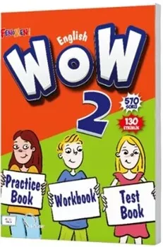 Fenomen Okul 2. Sınıf Wow English Practice Book Workbook Test Book Fenomen Yayınları - Hemen Satın Al