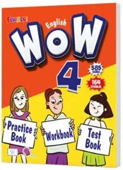 Fenomen Okul 4. Sınıf Wow English Practice Book Workbook Test Book Fenomen Yayınları - Hemen Satın Al