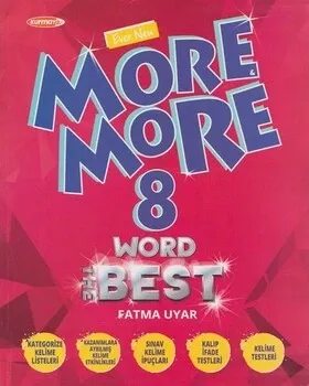 8. Sınıf More More Word The Best Kurmay ELT - Hemen Satın Al