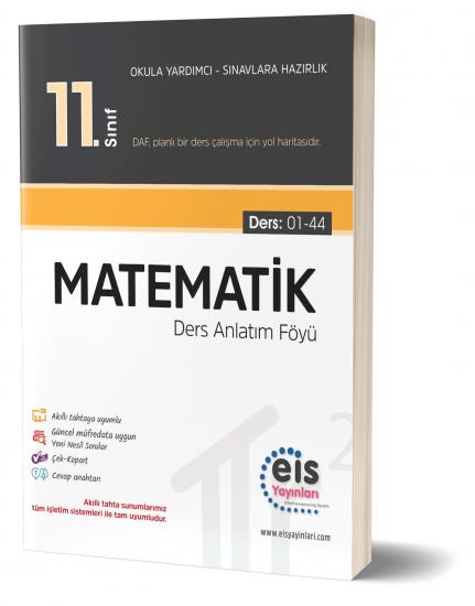 11. Sınıf Matematik Ders Anlatım Föyleri EİS Yayınları