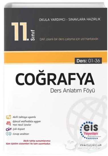 11. Sınıf Coğrafya Ders Anlatım Föyleri EİS Yayınları