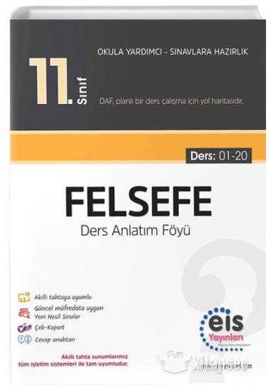 11. Sınıf Felsefe Ders Anlatım Föyleri EİS Yayınları