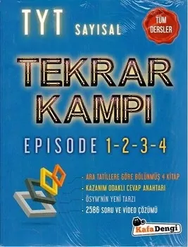 Kafa Dengi Yayınları TYT Tüm Dersler Sayısal Kamp Kafadengi Yayınları - Hemen Satın Al