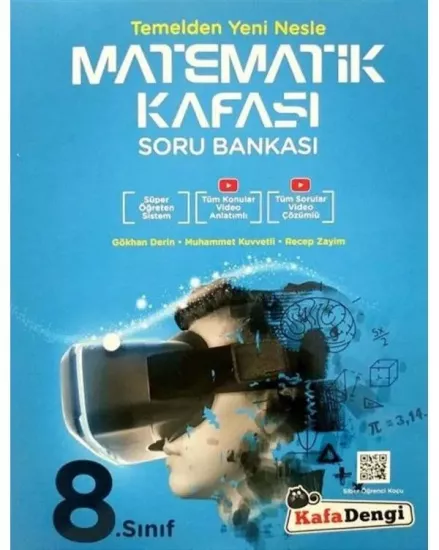 8.Sınıf Matematik Kafası Soru Bankası Kafadengi Yayınları