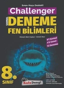 Kafa Dengi Yayınları 8. Sınıf Fen Bilimleri Challenger Sarmal 12 Deneme Kafadengi Yayınları - Hemen Satın Al