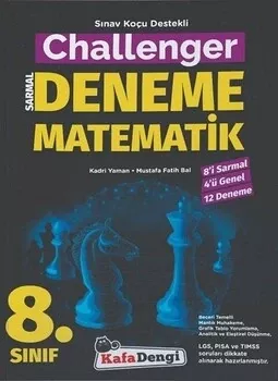 Kafa Dengi Yayınları 8. Sınıf Matematik Challenger Sarmal 12 Deneme Kafadengi Yayınları - Hemen Satın Al