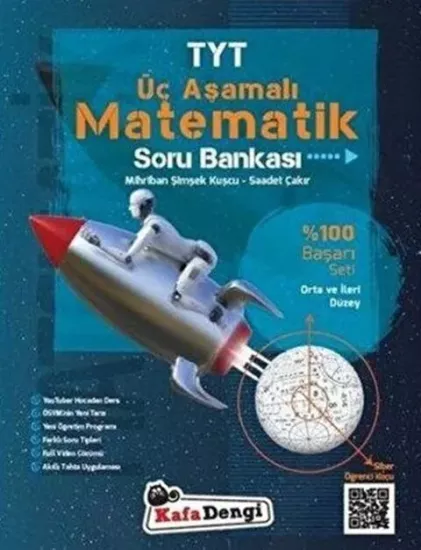 TYT Üç Aşamalı Matematik Soru Bankası Kafadengi Yayınları