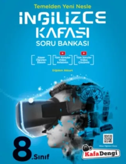 8. Sınıf İngilizce Soru Bankası Kafadengi Yayınları