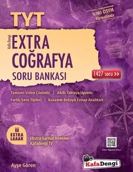 Kafa dengi Yayınları TYT Coğrafya Extra Soru Bankası Kafadengi Yayınları - Hemen Satın Al