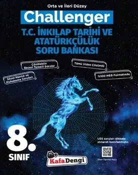 Kafa Dengi Yayınları 8. Sınıf LGS Challenger T.C. İnkılap Tarihi ve Atatürkçülük Soru Bankası Kafadengi Yayınları - Hemen Satın Al
